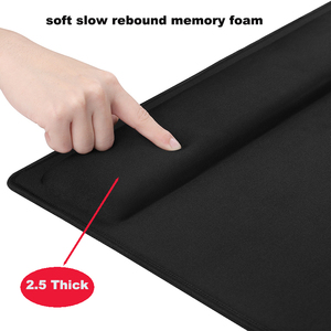 Bộ Nhớ Đệm Đàn Hồi Chậm Lớn Bàn Phím Chuột Bàn Phím Nghỉ Ngơi Cổ Tay, Bàn Chơi Game Công Thái Học Với Miếng Lót Chuột Hỗ Trợ Cổ Tay - Product Image 2