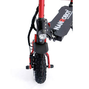 Pour trottinette électrique NANROBOT D4+3.0, pneu, moteur 1000W, vitesse 50km/h, autonomie 60km par charge, charge utile 150kg, 10 O - Product Image 2