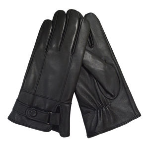 OEM Service Full Finger Waterproof PU Leather Men <b>Gloves</b> for Winter Factory High Quality <b>Gloves</b> Outdoor Driving and Cycling <b>Warm</b> - Product Image 5