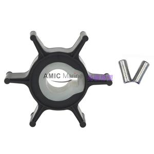 Impulsor de Bomba de Agua de Hierro Fundido y Goma para Motores Fuera de Borda Yamaha de 2 Tiempos y 2 HP, 646-44352, Piezas de Bomba de Tipo Abierto con Pasador de Acero - Product Image 4