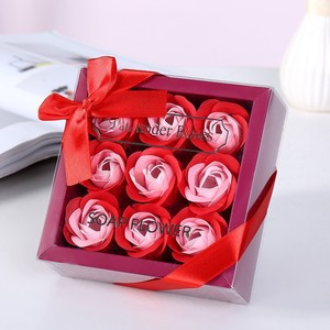 <span class=keywords><strong>Cadeau</strong></span> <span class=keywords><strong>de</strong></span> la <span class=keywords><strong>Saint</strong></span>-<span class=keywords><strong>Valentin</strong></span>, rose dégradée bon marché, 9 pièces, rose, bleu, violet, savon en forme <span class=keywords><strong>de</strong></span> fleur, boîte <span class=keywords><strong>cadeau</strong></span>, <span class=keywords><strong>cadeau</strong></span> <span class=keywords><strong>de</strong></span> la <span class=keywords><strong>Saint</strong></span>-<span class=keywords><strong>Valentin</strong></span>, <span class=keywords><strong>cadeau</strong></span> d'anniversaire - Product Image 3