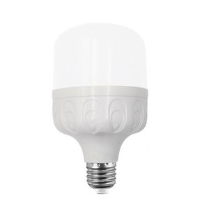 Bombilla LED E27 Súper Brillante 6000K, Precio de Fábrica, Bombillas Impermeables para Almacén, Alimentación CA, Cuerpo de Plástico - Product Image 1