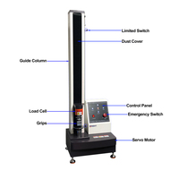 Machine d'essai de traction terminale universelle du matériel 5000N de ressort de la servocommande 1kN 500N