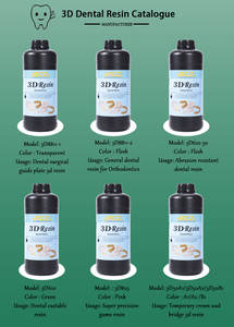 ทันตกรรมของเหลวเรซิ่น405nm สีชมพู3D ทันตกรรมเรซิ่นสำหรับ DLP LCD เครื่องพิมพ์ - Product Image 6