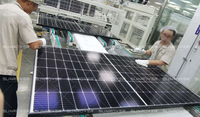 Garantie de 30 ans Panneaux solaires Pv de type N 700W 720W 750W Vente en gros pour la maison Module solaire bifacial HJT Topcon Entrepôt européen