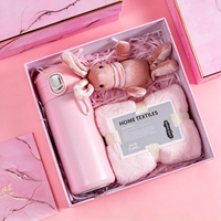 Coffret Cadeau Demoiselle d'honneur : Mug, Poupée Lapin, Bandeau Spa, Carte de Remerciement dans un Sac Cadeau Transparent – Idéal pour Souvenir de Mariage ou Cadeau d'Anniversaire