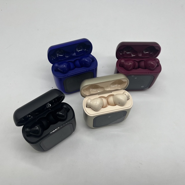 TWS BTV5.4 SE60 ANC Wireless Earbuds LCD Touch Screen AAC Codecs V5.3 BT Standard Gaming Headset with Microphone LED Display