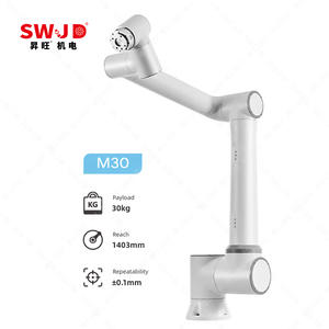 แขนหุ่นยนต์ร่วมปฏิบัติงาน 6 แกน รุ่น M30 รับน้ำหนักได้ 30 กก. ระยะเอื้อม 1403 มม. แขนหุ่นยนต์โคบอทสำหรับการจัดการงานหนัก - Product Image 2