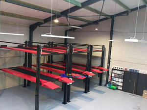 Ascenseurs de stationnement à trois niveaux pour garages commerciaux et résidentiels, équipement de stationnement - Product Image 3