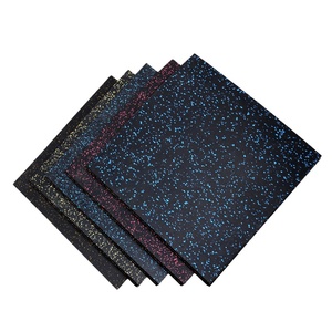 Trung Quốc Nhà sản xuất của tùy chỉnh Composite chịu mài mòn SBR + cao su CuộN phòng tập thể dục gạch cao su sàn bảo vệ bề mặt lớp sàn - Product Image 1