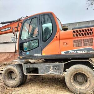 Excavadora de Ruedas Usada Barata Doosan DX150W, Maquinaria Hidráulica de Alta Potencia en Venta - Product Image 2