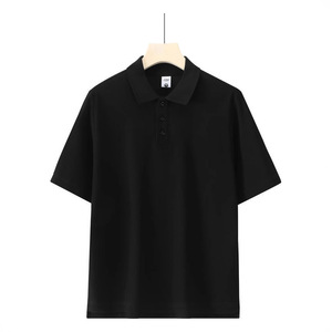 Camiseta Polo de Poliéster de Color Sólido para Hombre, Manga Corta, Ropa de Trabajo, Uso Diario - Product Image 3