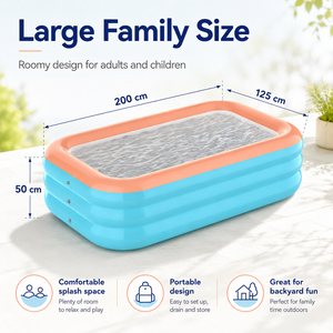 <span class=keywords><strong>Piscine</strong></span> gonflable familiale, spa portable, <span class=keywords><strong>piscine</strong></span> de grande taille pour adultes et enfants, produit de divertissement sportif - Product Image 5