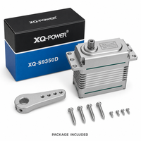 Servomoteur numérique étanche haute tension XQ-S9100D 110 kg, engrenage en acier inoxydable, boîtier en aluminium, 12 V, pour bras robotique