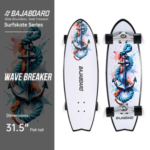 Planche d'équilibre BAJABOARD pour adultes, planche à roulettes <span class=keywords><strong>tout</strong></span>-<span class=keywords><strong>terrain</strong></span>, érable canadien transparent, planche à roulettes professionnelle à quatre roues pour adultes - Product Image 5