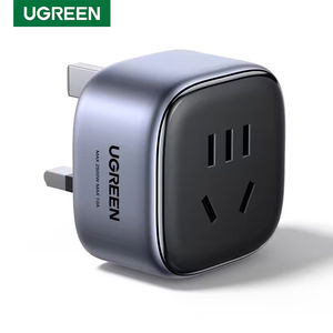 Adaptador de Enchufe Universal UGREEN para UE, Reino Unido, EE. UU. y Australia, Adaptador de Viaje, Enchufe Eléctrico, Toma de Corriente CA, Cargador de Pared Internacional Portátil - Product Image 2