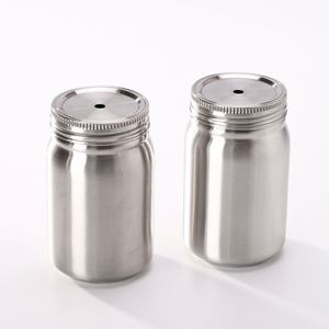 Stainless Steel Double Wall Vacuum Insulated Tumbler Travel <b>Mug</b> <b>Handle</b> Straw Lids Camping On-The-Go Use American Style - Product Image 3