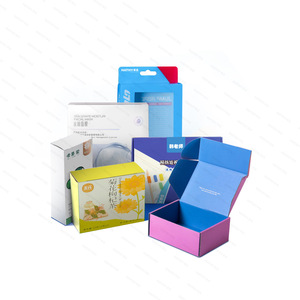 Cajas de Embalaje Personalizadas Sanhe 30x30x30mm, Caja de Papel Impresa a Color, Embalaje General, Diseño con Fondo a Presión - Product Image 1