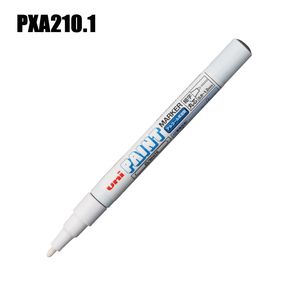 Marqueur pour tableau blanc Uni PXA210, série de 12 couleurs, effaçable à sec, pointe ronde, usage bureau et école, encre permanente, pointe ronde 0,8-1,2 mm - Product Image 3