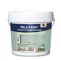 Peinture pour sols et murs pour usines, entrepôts, garages - Haute brillance, résistante aux fissures et à la décapage, longue durée (1 gallon, cyan, 200-240 pieds carrés)