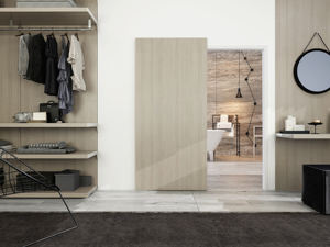 Pintu hantu ruang perangkat keras tidak terlihat geser tersembunyi Modern populer untuk pintu kayu - Product Image 5