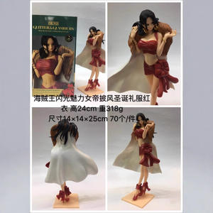 Figura de PVC de Boa Hancock Estilo Navideño, Serie Glitter <span class=keywords><strong>Glam</strong></span>, Exquisito Juguete Coleccionable de Anime, Adorno Premium para Regalo Navideño - Product Image 5