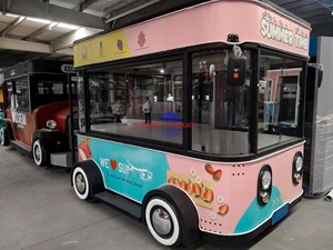 Carrito de Comida Multifuncional de Alta Calidad con Forma de Coche, Personalizable, para Venta de Snacks y Comida Rápida en la Calle - Product Image 6