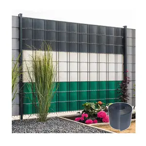 Resistenza ai raggi UV installazione facile fai-da-te 19cm * 26m recinzione per schermo in PVC duro per la decorazione del recinto