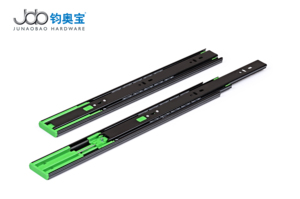 Công việc tầng gắn bóng mang trượt 3 nếp gấp Ngăn kéo trượt đầy đủ rộng rãi Đường Sắt 3 lần bóng mang trượt - Product Image 2