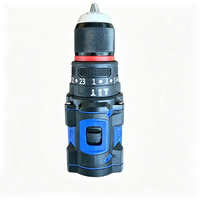 Perceuse sans fil électrique OEM/ODM 16V sans balais, mandrin rapide 10mm, vitesse variable 2 vitesses, couple 60Nm, batterie lithium, réversible