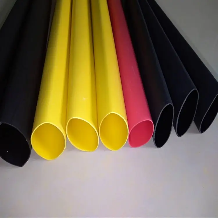 Custom multi color Insulated Electrical Wire sleeve without Adhesive thin wall pattern printing manufacture heat shrink tube