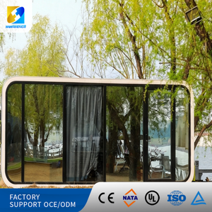 Casa Contenedor Prefabricada de Acero con Forma de Manzana, con Dormitorio y Sala de Estar, para Campamentos Turísticos y Resorts Ecológicos - Product Image 2