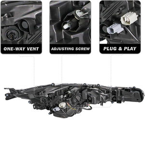 Conjunto de faros delanteros para Toyota <span class=keywords><strong>Corolla</strong></span> SE <span class=keywords><strong>XLE</strong></span> XSE 2020 2021 <span class=keywords><strong>2022</strong></span> con faro delantero DRL TO2503287 TO2503287 - Product Image 6