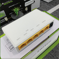 Répéteur PoE 5 ports 10/100 Mbps, commutateur PoE, extension pour caméras CCTV/commutateurs Ethernet