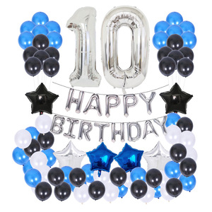 Paquete de Decoración con Globos para Fiesta de 18 Años, Decoración Creativa para Sala de Estar u Hotel, Cumpleaños de Chico - Product Image 3