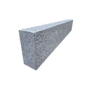 Çin doğal G603 granit Kerb açık gri taş Curbstone