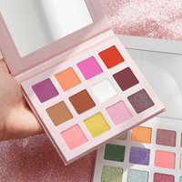 Palette de fards à paupières nude tons terreux, marque privée, DIY, haute pigmentation, maquillage pour les yeux, palette de fards à paupières mats, végan, sans cruauté, OEM