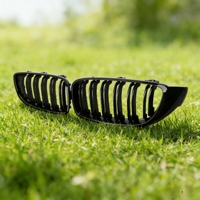 Grille de pare-chocs avant de voiture, grille de course pour BMW Série 4 F32 F33 F36 M3 F80 M4 F82 14-20 Noir brillant 51137294813 51137294814