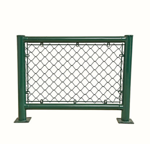 Meilleur prix Clôture en treillis métallique galvanisé revêtu de PVC 6 pieds Porte d'intimité utilisée Écologique - Product Image 1
