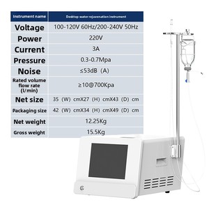 Appareil d'injection d'oxygène O2 haute pression, pistolet pulvérisateur hydratant Water-Light pour hydrater la <span class=keywords><strong>peau</strong></span>, blanchiment, utilisation en SPA, garantie 1 an - Product Image 3