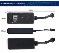 Perangkat Pelacak Kendaraan GPS Motor 4G GT06 dengan Fitur Pemutus Mesin Jarak Jauh VD40-SEA