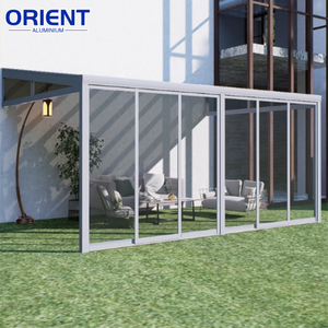 Pérgola Moderna <span class=keywords><strong>de</strong></span> Aluminio para Exteriores <span class=keywords><strong>de</strong></span> <span class=keywords><strong>3x3</strong></span>, 3x4, 4x4, 6x4 m, Invernadero <span class=keywords><strong>de</strong></span> Cristal Motorizado, Jardín <span class=keywords><strong>de</strong></span> Invierno, Terraza - Product Image 5