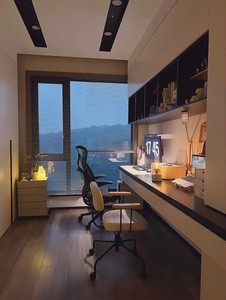 <span class=keywords><strong>Bureau</strong></span> d'écriture simple et minimaliste avec étagère intégrée, table d'ordinateur compacte avec rangement pour <span class=keywords><strong>petit</strong></span> appartement ou chambre - Product Image 4