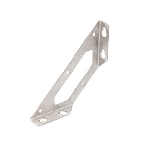 Multifunctional Corner <b>Bracket</b> Stainless Steel Black And <b>Silver</b> For Furniture Hardware Support Connector - Product Image 5