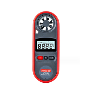 30m/s אנומומטר דיגיטלי WT816A מד רוח כף יד דיגיטלי -10~45 טמפרטורת רוח מדידת מהירות רוח מחוון צינון - Product Image 1