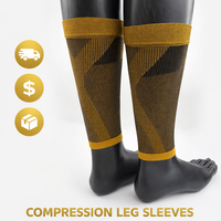 Manchons de compression élastiques pour mollets et jambes, pour le sport