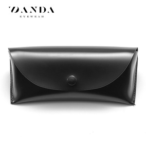 Danda Eyewear <b>Sunglasses</b> <b>Case</b> Set Leather Rectangle Zipper Pressure Resistant Storage <b>Case</b> for Eyeglasses Summer 2021 - Product Image 5