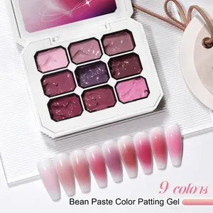 1 unidad de Gel de Uñas Semisólido Rosa de 9 Colores, de Alta Saturación, Popular, en Lata, para Salón de Uñas, UV y LED, Especial Y2K INS - Product Image 3