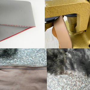 <span class=keywords><strong>Machine</strong></span> à coudre industrielle pour fourrures, à aiguille simple, composants essentiels à engrenages métalliques, fonctionnement électronique HONKON RN-TBC3 - Product Image 6