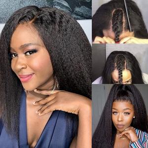 Raw Vietnamese Hair Lace Front <b>Wigs</b> Virgin Human Hair Full Hd Human Hair Yaki Kinky Straight hd Lace Front <b>Wig</b> for Black <b>Women</b> - Product Image 2